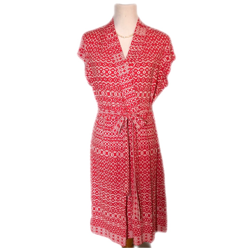 HP💖 Liz Claiborne                             Pink & White Dress🌹(XL)